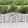 Arched Gabion Baskets 20 pcs 400x30x100/120 cm Galvanised Iron Size 400 x 30 x 100/120 cm Quantity in Package 20 