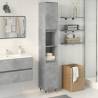  Bathroom Cabinet Concrete Grey 30x30x190 cm Engineered Wood Colour concrete grey Number of 1 Number of Pieces 