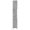 Concrete Grey Bathroom Cabinet 30x30x190 cm | Hipo Market