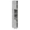 Concrete Grey Bathroom Cabinet 30x30x190 cm | Hipo Market