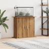  Aquarium Stand Artisan Oak 81x36x73 cm Engineered Wood Colour artisan oak Size 81 x 36 x 73 cm 