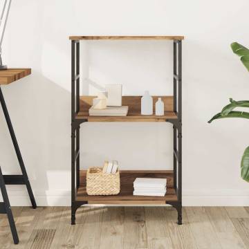 Book Cabinet Artisan Oak | Stylish Storage Solution