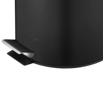 EKO Pedal Bin Classic 12L Black | Stylish Waste Solution