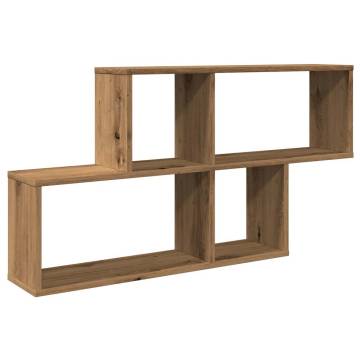 Wall Shelf Artisan Oak - 100x18x53 cm | HipoMarket UK