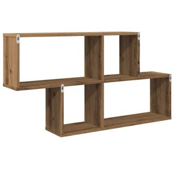 Wall Shelf Artisan Oak - 100x18x53 cm | HipoMarket UK