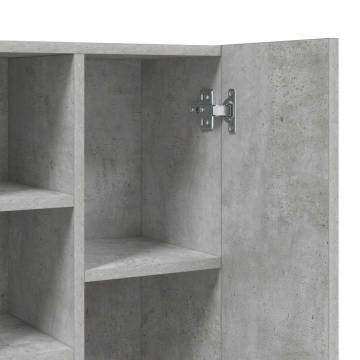 Washing Machine Cabinet in Concrete Grey - Space Saving & Stylish