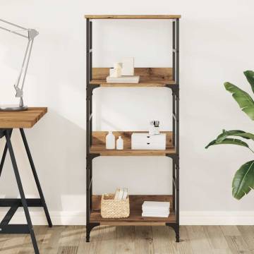 Book Cabinet Artisan Oak - Stylish Storage Solution | HipoMarket