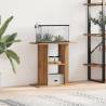  Aquarium Stand Artisan Oak 60x30x60 cm Engineered Wood Colour artisan oak Size 60 x 30 x 60 cm 