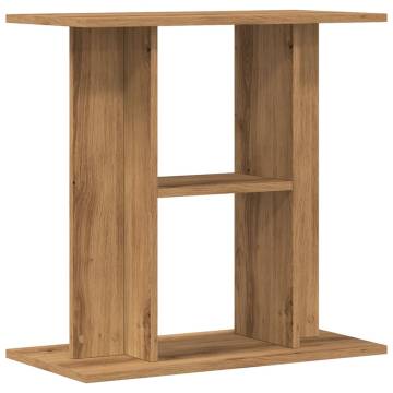 Aquarium Stand Artisan Oak 60x30x60 cm | Durable & Stylish