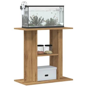 Aquarium Stand Artisan Oak 60x30x60 cm | Durable & Stylish