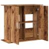 Aquarium Stand Old Wood 81x36x73 cm | Durable & Stylish