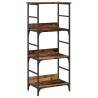 Book Cabinet Old Wood 50x33x117.5 cm - Stylish Storage Solution