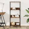 Book Cabinet Old Wood 50x33x117.5 cm - Stylish Storage Solution