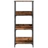 Book Cabinet Old Wood 50x33x117.5 cm - Stylish Storage Solution