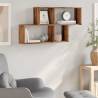 Wall Shelf Old Wood 100x18x53 cm | Stylish Storage Solution