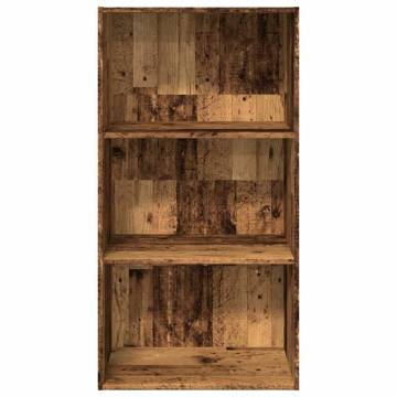 Stylish Bookcase Old Wood - 60x30x114 cm - Storage Solution