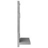 Bathroom Mirror Cabinet - Concrete Grey, Stylish & Functional