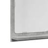 Bathroom Mirror Cabinet - Concrete Grey, Stylish & Functional