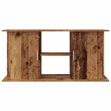 Aquarium Stand Old Wood - Durable Engineered Wood 121x41x58 cm