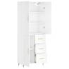 Highboard High Gloss White - Stylish Storage Solution | HipoMarket