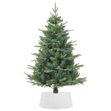 Christmas Tree Skirt White Ø56x23 cm - Durable Decoration