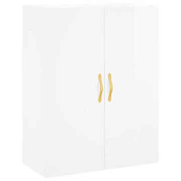 Highboard High Gloss White - Stylish Storage Solution | HipoMarket