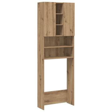 Washing Machine Cabinet Artisan Oak - Stylish Storage Solution