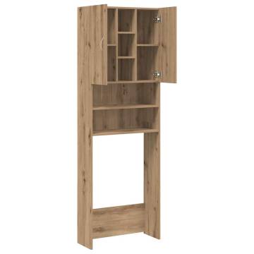 Washing Machine Cabinet Artisan Oak - Stylish Storage Solution