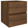 Sink Cabinet Brown Oak 41x38.5 cm - Stylish Storage Solution