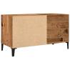 Stylish Record Cabinet in Old Wood - 84.5x38x48 cm