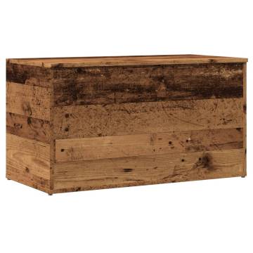 Trendy Old Wood Storage Chest - Durable & Stylish | Hipo Market