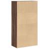 Brown Oak Bookcase 60x30x114 cm - Stylish Storage Solution