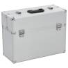 Durable Aluminium Tool Case - 47x36x20 cm - Silver