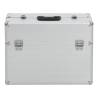 Durable Aluminium Tool Case - 47x36x20 cm - Silver