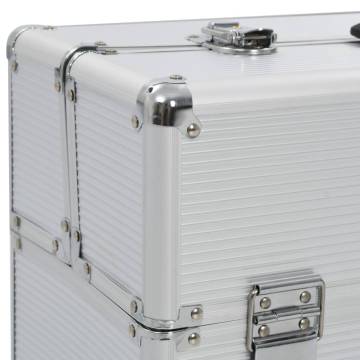 Durable Aluminium Tool Case - 47x36x20 cm - Silver