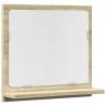 Bathroom Mirror Cabinet in Sonoma Oak - 40x11x37 cm