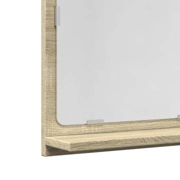 Bathroom Mirror Cabinet in Sonoma Oak - 40x11x37 cm