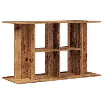 Aquarium Stand Old Wood 100x40x60 cm - Stylish & Durable