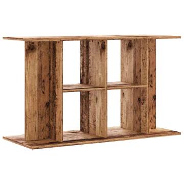 Aquarium Stand Old Wood 100x40x60 cm - Stylish & Durable