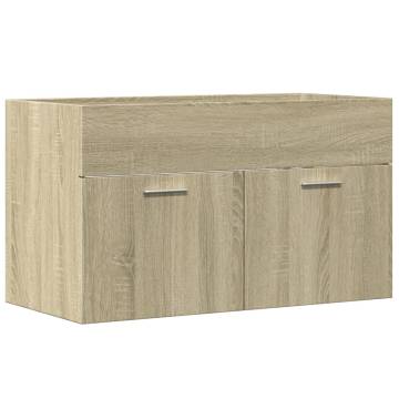 Bathroom Sink Cabinet Sonoma Oak - Durable & Stylish Storage