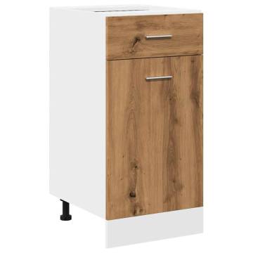 Drawer Bottom Cabinet in Artisan Oak - 40x46x81.5 cm