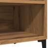 Artisan Oak Record Cabinet - Stylish Storage Solution