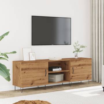 TV Cabinet Artisan Oak 150x30x50 cm - Stylish Storage Solution