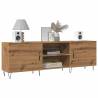 TV Cabinet Artisan Oak 150x30x50 cm - Stylish Storage Solution