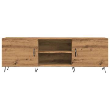 TV Cabinet Artisan Oak 150x30x50 cm - Stylish Storage Solution