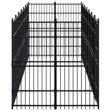 Outdoor Dog Kennel Steel 12.9 m² | Durable & Secure