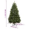 Artificial Hinged Christmas Tree 300 cm - Lifelike & Sturdy