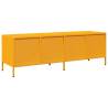 Sturdy Mustard Yellow TV Cabinet - 135x39x43.5 cm