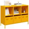  Sideboard Mustard Yellow 101.5x39x73.5 cm Cold-rolled Steel Colour mustard yellow Quantity in Package 1 Width 101.5 cm 