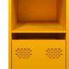 Stylish Mustard Yellow Sideboard - Cold-Rolled Steel Storage